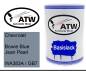 Preview: Chevrolet, Bowie Blue Jean Pearl, WA383A / GB7: 500ml Lackdose, von ATW Autoteile West.